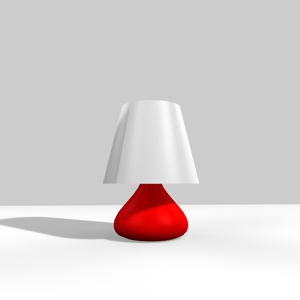 3d 3ds table lamp - TABLE LAMP 1 by Carrara1